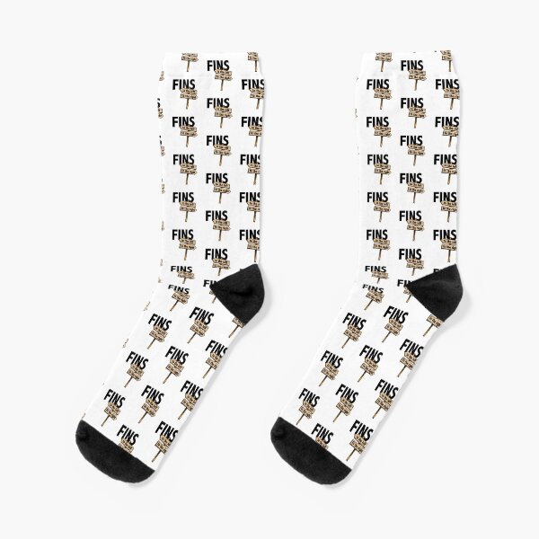 You Got Fins to the Left, Fins to the Right! Socks