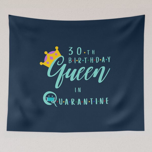 Item preview, 30 cumpleaños reina en cuarentena, cumpleaños de 30 años para regalos de mujer, esposa, niñas, hermanas e hijas que nacieron en 1990 y 1991 ideas designed and sold by mustafatolba16.