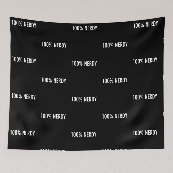 Item preview, Nerd  Geek 100% Nerdy Shirt designed and sold by Neadski.