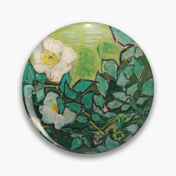 Item preview, Wild Roses Van Gogh designed and sold by VintageArchive.
