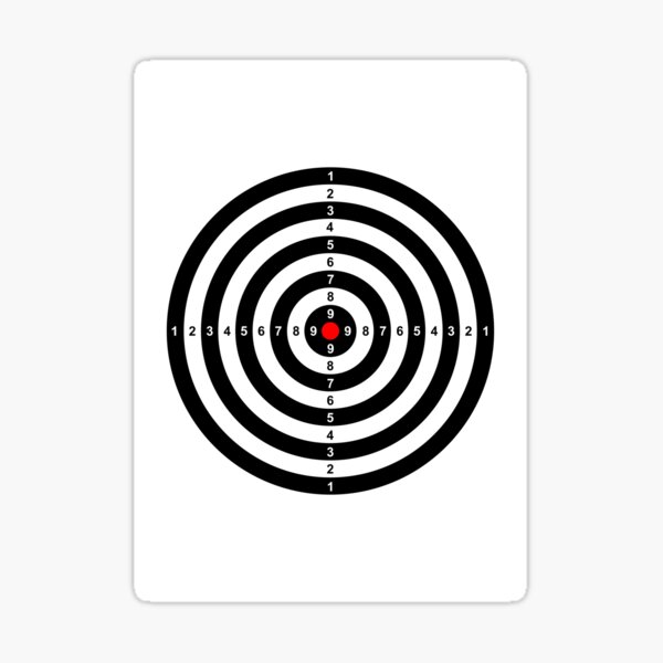 100x Green Targets Shooting Sticker Dart 8in Gun Bullseye Practice Pasters 