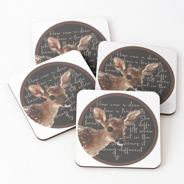 Item preview, The Little Brown Cute Deer In Circle | Deers Quote Digital Art designed and sold by Graphvity Studios.
