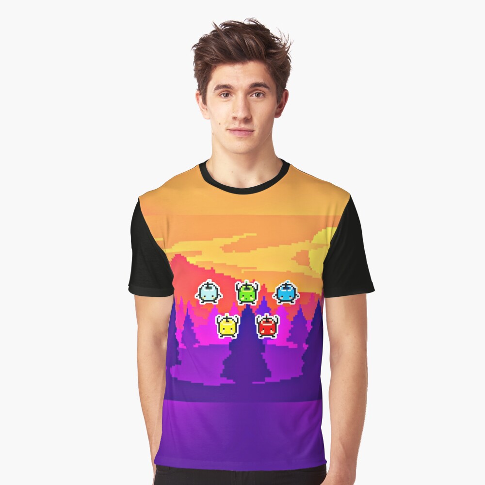 Aperçu de l'œuvre T-shirt graphique créée et vendue par jellyrelish.