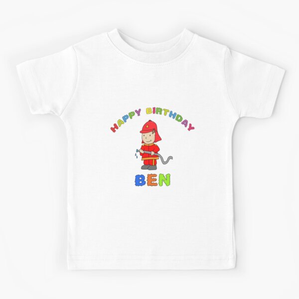 Happy Birthday Birthday Ben Child Child Boy Boy Kids T-Shirt