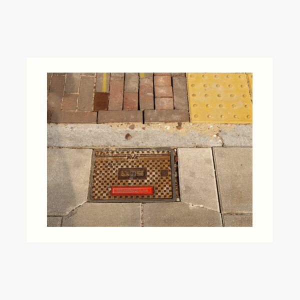 Covered - Fire hydrant in the sun Art Print