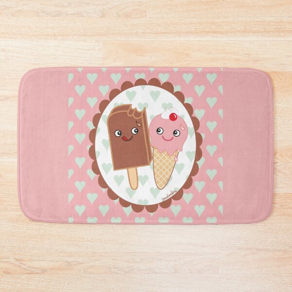 Item preview, Ice creams in love kawaii  designed and sold by Pendientera.