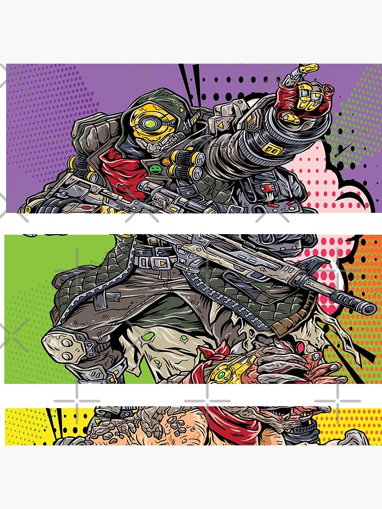 FL4K The Beastmaster with Guard Skag Borderlands 3 Rakk Attack! Pop Up Art by ProjectX23
