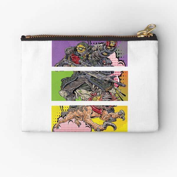 FL4K The Beastmaster with Guard Skag Borderlands 3 Rakk Attack! Pop Up Art Zipper Pouch