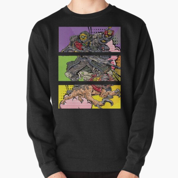 FL4K The Beastmaster with Guard Skag Borderlands 3 Rakk Attack! Pop Up Art Pullover Sweatshirt