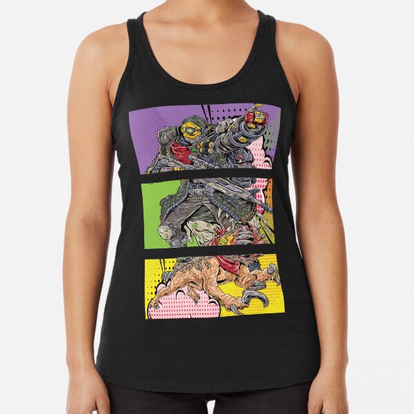FL4K The Beastmaster with Guard Skag Borderlands 3 Rakk Attack! Pop Up Art Racerback Tank Top