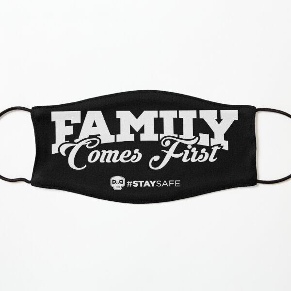 Family Comes First Kids Mask