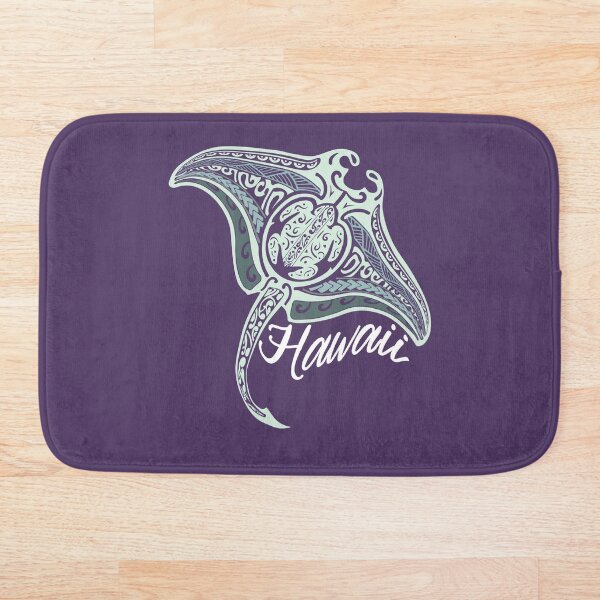 Aperçu de l'œuvre Manta Hawaiian Vintage créée et vendue par sunnthreads.