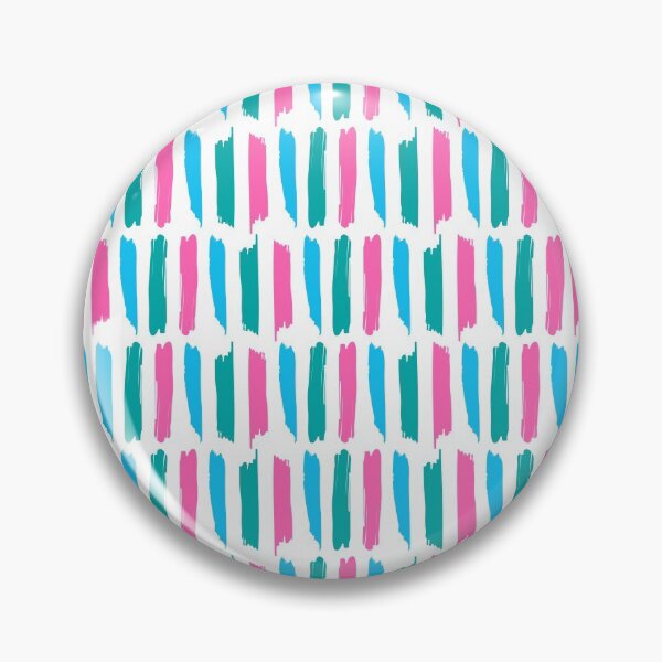 Artikelvorschau, Blaue rosa grüne Brushstroke-Retro Grafik entworfen und verkauft von Everyday Designs.