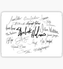 Sherlock Signature Series - Everybody! Sticker