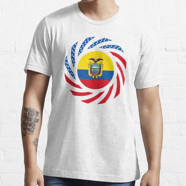 Ecuadorian American Multinational Patriot Flag Series Essential T-Shirt