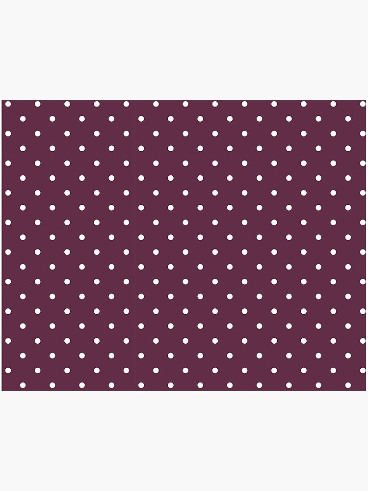 Mulberry Purple and White Micro Mini Polka Dot  Art Board Print for Sale  by SqueakyRicardo