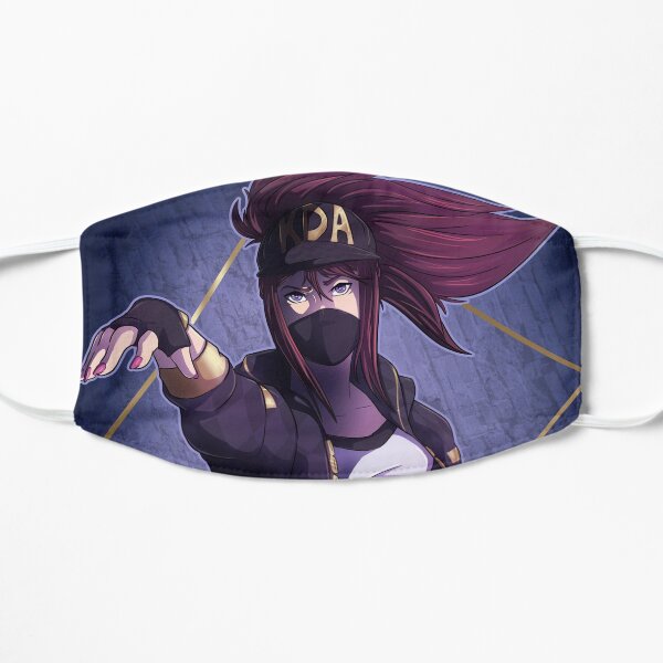 KDA Akali Mascarilla plana