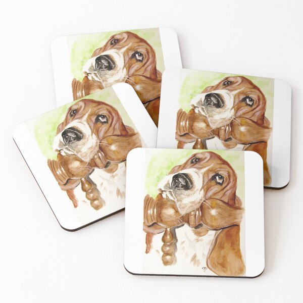 Artikelvorschau, Basset Hound Sophie entworfen und verkauft von PaintedbyCarol.