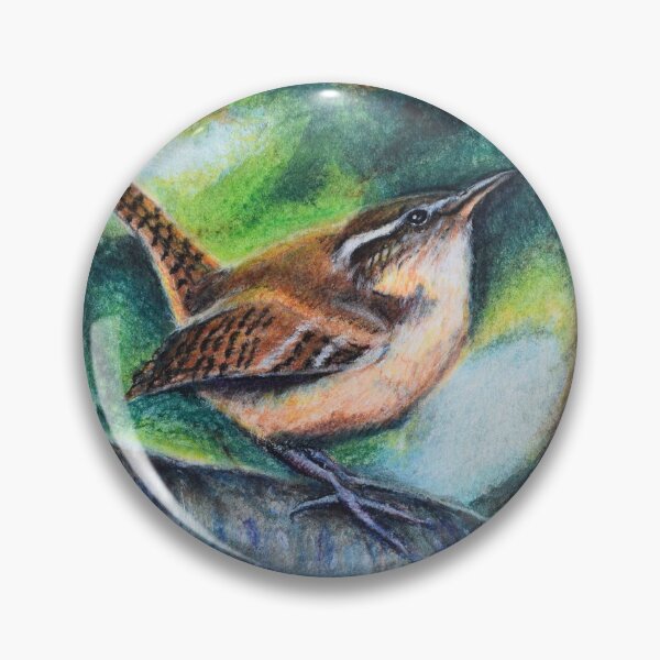 Item preview, Happy Little Carolina Wren designed and sold by RJKpoyp.