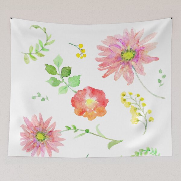 Item preview, Scattered Summer Blooms designed and sold by Cathi Freund.