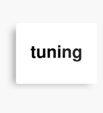 tuning Metal Print