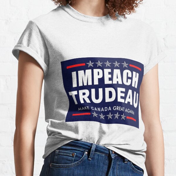 Impeach Trudeau T-shirt classique