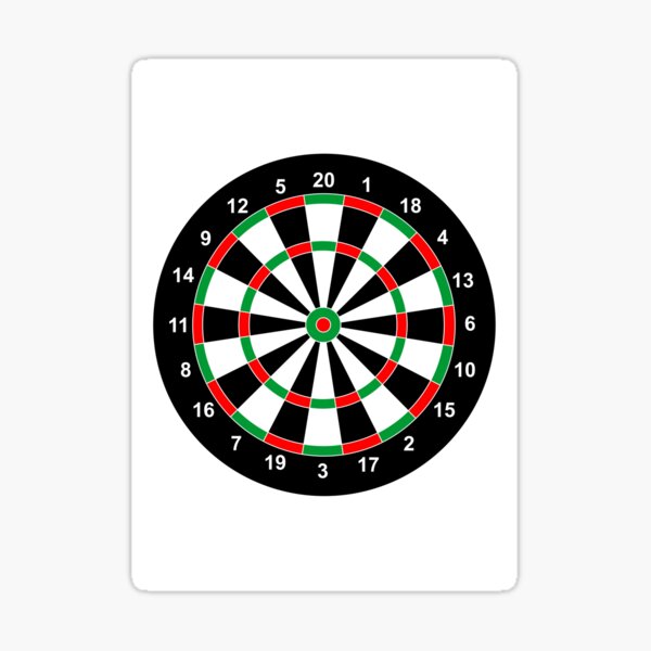 Item preview, darts board designed and sold by tony4urban.