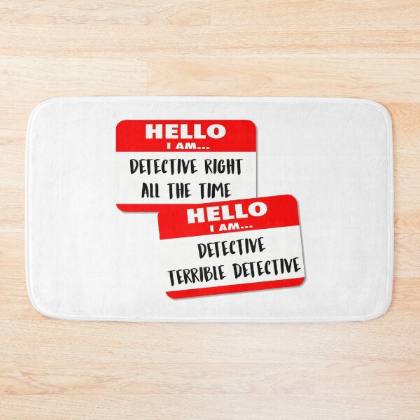 Item preview, B99 - Detective Right All The Time + Detective Terrible Detective designed and sold by dom e..