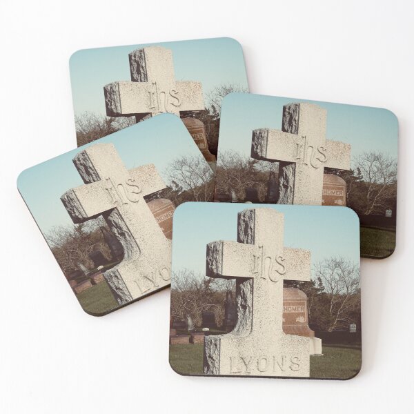 Item preview, Memorial Cemetery Cross Gravestone - Tombstone designed and sold by Kyle West.