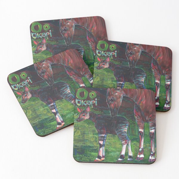 Item preview, O Is for Okapi  designed and sold by Gwenn Seemel.