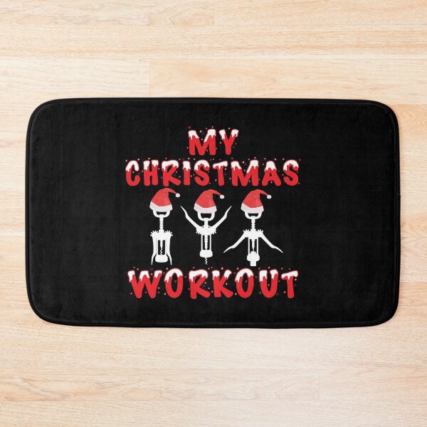 Item preview, My Christmas Workout Gym Corkscrew Wine Xmas Gift designed and sold by haselshirt.