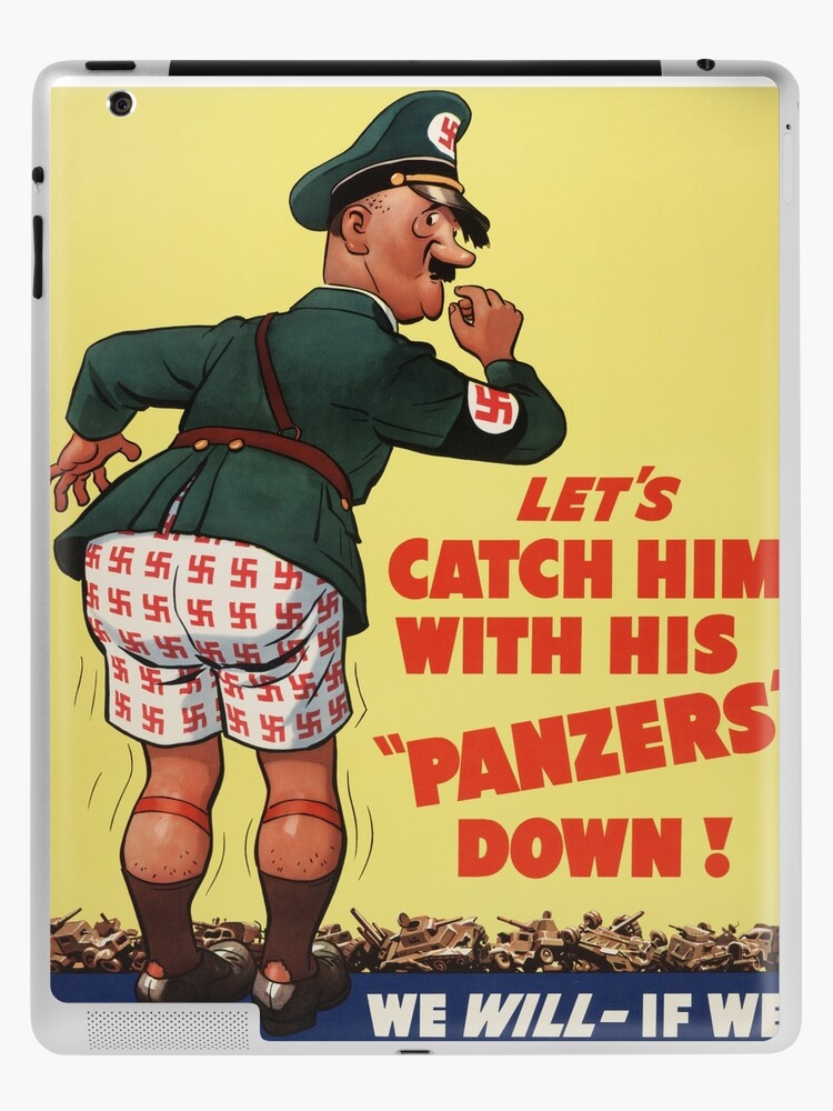 Funda y vinilo para iPad «Cartel de propaganda vintage de la Segunda Guerra  Mundial - Guerra retro» de verypeculiar | Redbubble