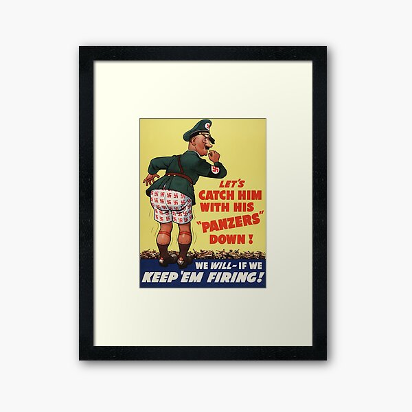 Vista previa del artículo con la obra «Cartel de propaganda vintage de la Segunda Guerra Mundial - Guerra retro», diseñado y vendido por Very Peculiar.