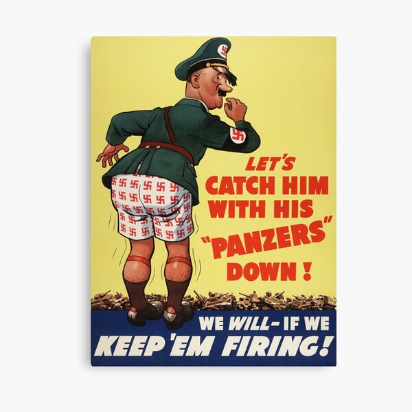Item preview, WW2 Vintage Propaganda Poster - Retro War designed and sold by Very Peculiar.