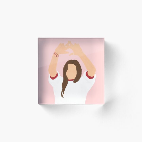 throw what you know Acrylic Block