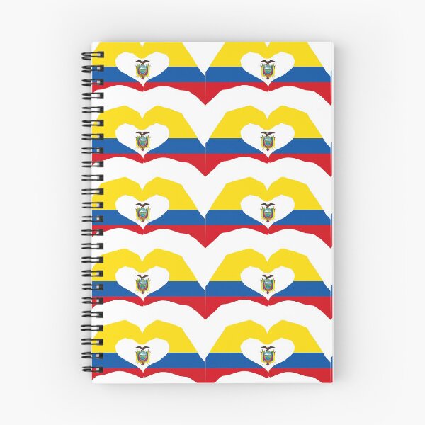 Item preview, We Heart Ecuador Patriot Flag Series designed and sold by Carbon-Fibre Media.
