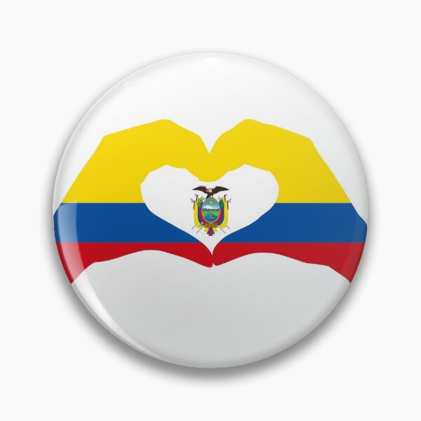Item preview, We Heart Ecuador Patriot Flag Series designed and sold by Carbon-Fibre Media.