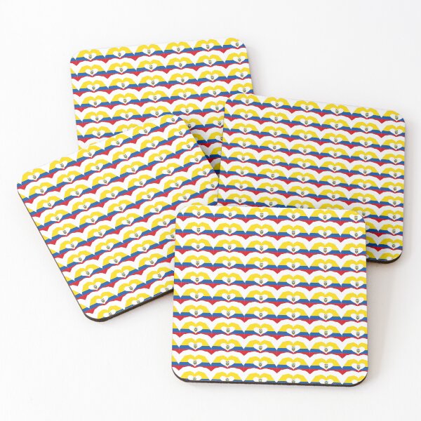 Item preview, We Heart Ecuador Patriot Flag Series designed and sold by Carbon-Fibre Media.