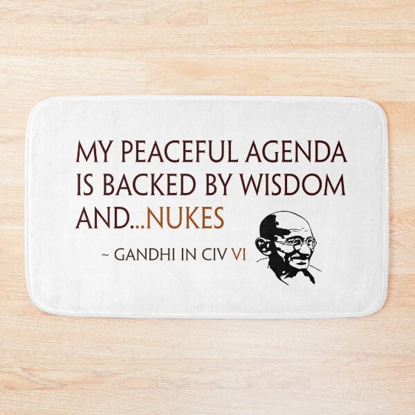 Item preview, Gandhi Agenda Civ VI designed and sold by Image NDesign.
