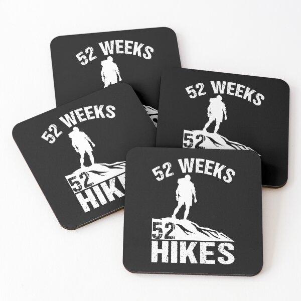 Item preview, 52 Hikes 52 Weeks Graphic Design designed and sold by CrookedCreek.