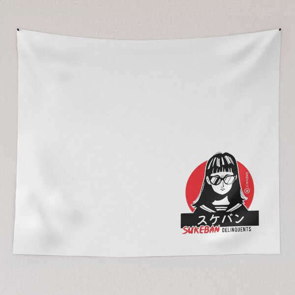 Item preview, Delinquent Japanese Schoolgirl Rebels Girl Gang  designed and sold by shennit.