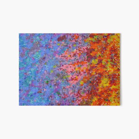 abstract beadwork Art Board Print
