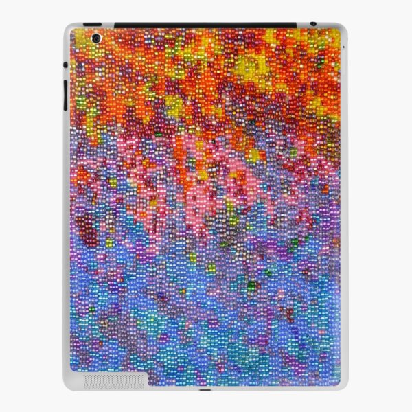 abstract beadwork iPad Skin