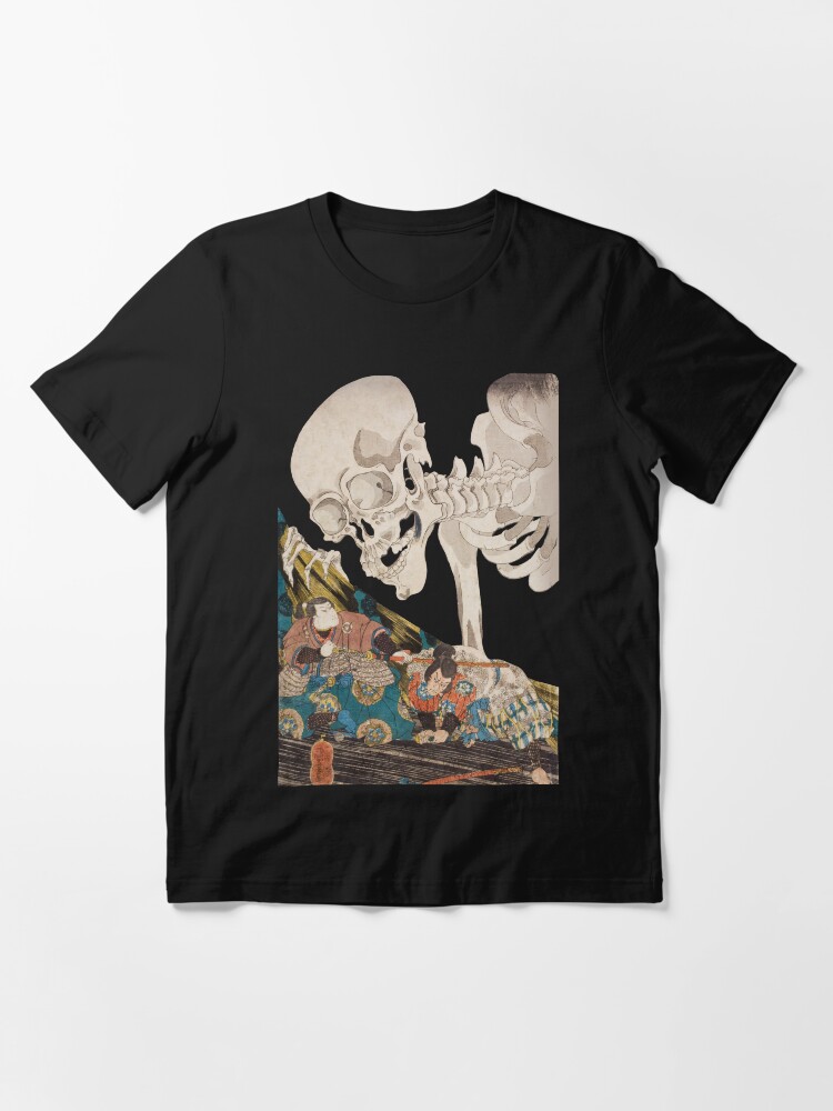 Skeleton Ghost Ukiyo-e Woodblock Print