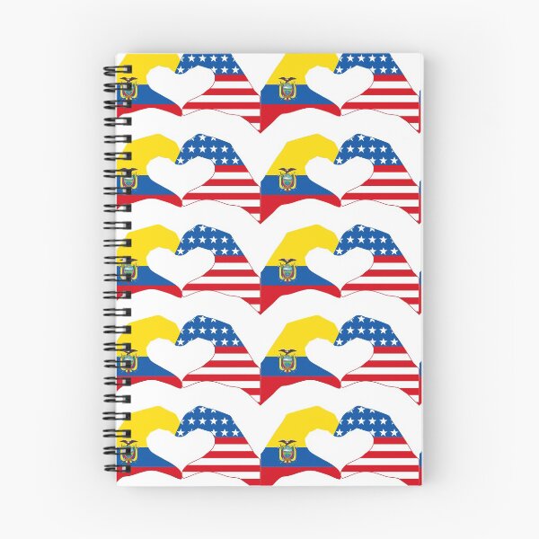 Item preview, We Heart Ecuador & USA Patriot Flag Series designed and sold by Carbon-Fibre Media.
