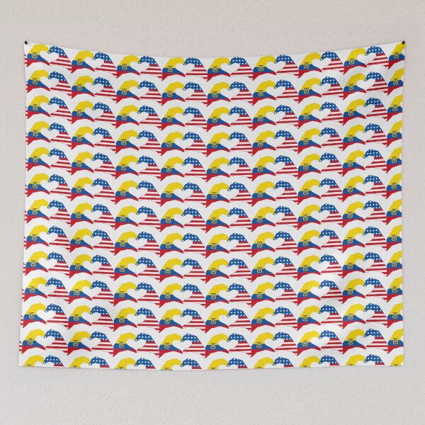 Item preview, We Heart Ecuador & USA Patriot Flag Series designed and sold by Carbon-Fibre Media.