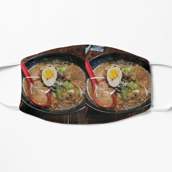 tonkatsu black (ramen) || eggs Flat Mask