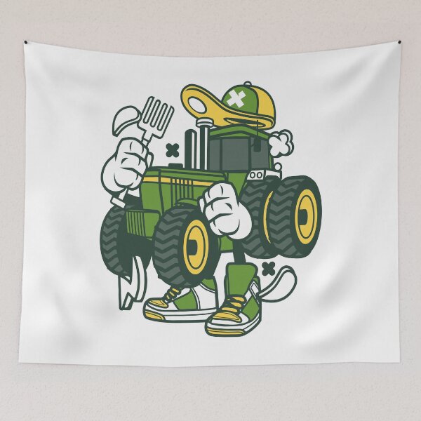 Item preview, Farmer tractor tractor farmer comic cartoon gift designed and sold by CBShirtStar.