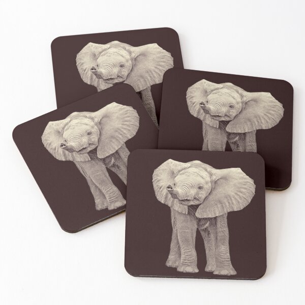 Item preview, Adorable Baby Elephant  designed and sold by Scotch Macaskill.