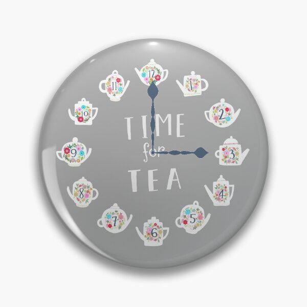 Item preview, Time for tea flowery teapots  designed and sold by stamptout.